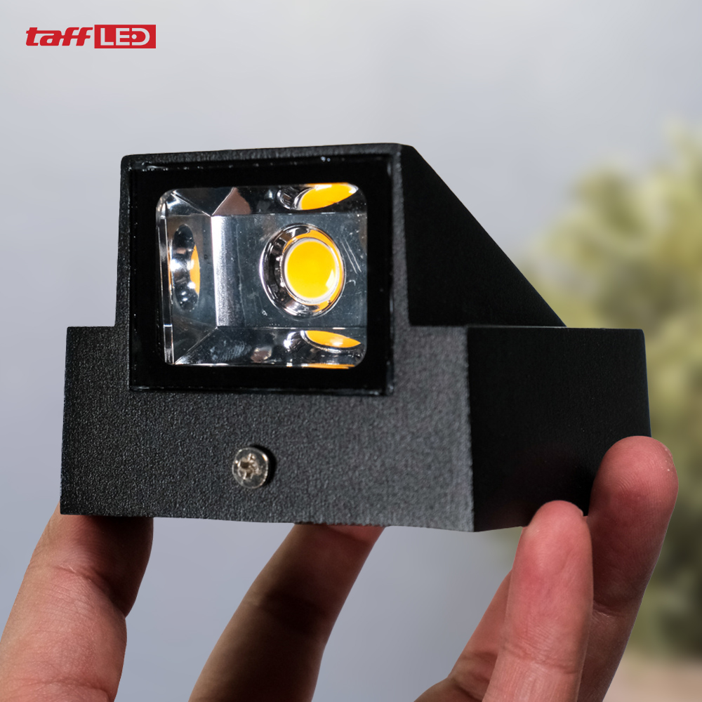 TaffLED Lampu Dinding Hias Outdoor Waterproof Light LED Warm White 3W - WD079
