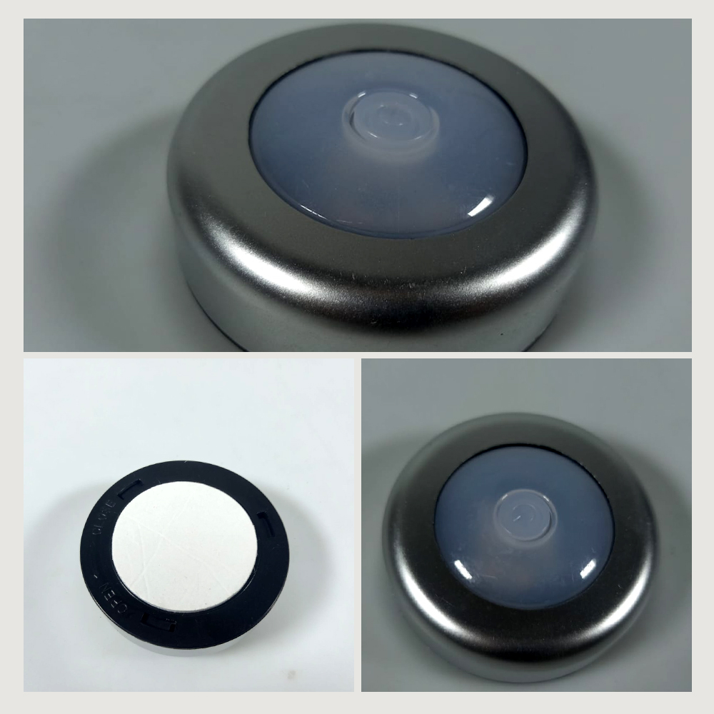 SEACAT Lampu Dinding Hias Rumah Mini Multifungsi Easy Touch Cool White - YJ-903-6
