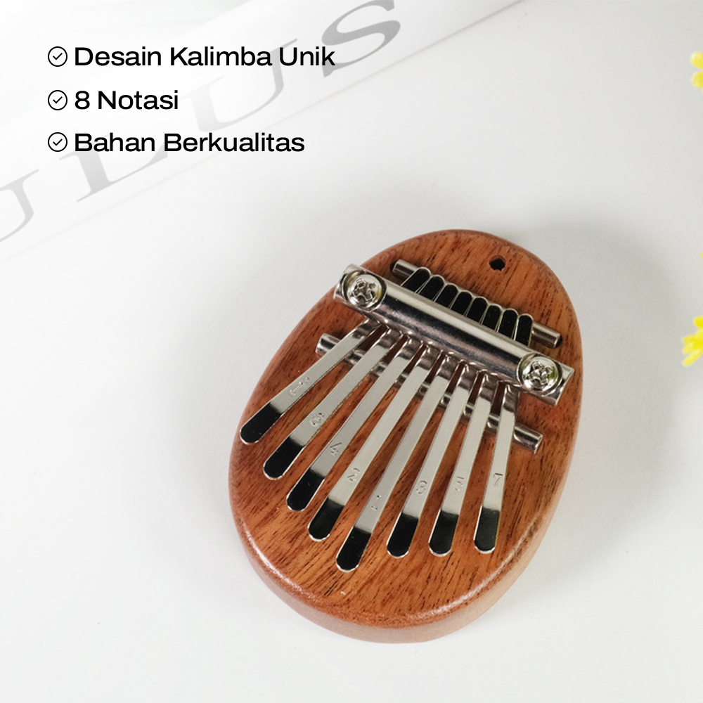 Cega Mini Kalimba Thumb Piano Musical Toys 8 Note Sound - CK18