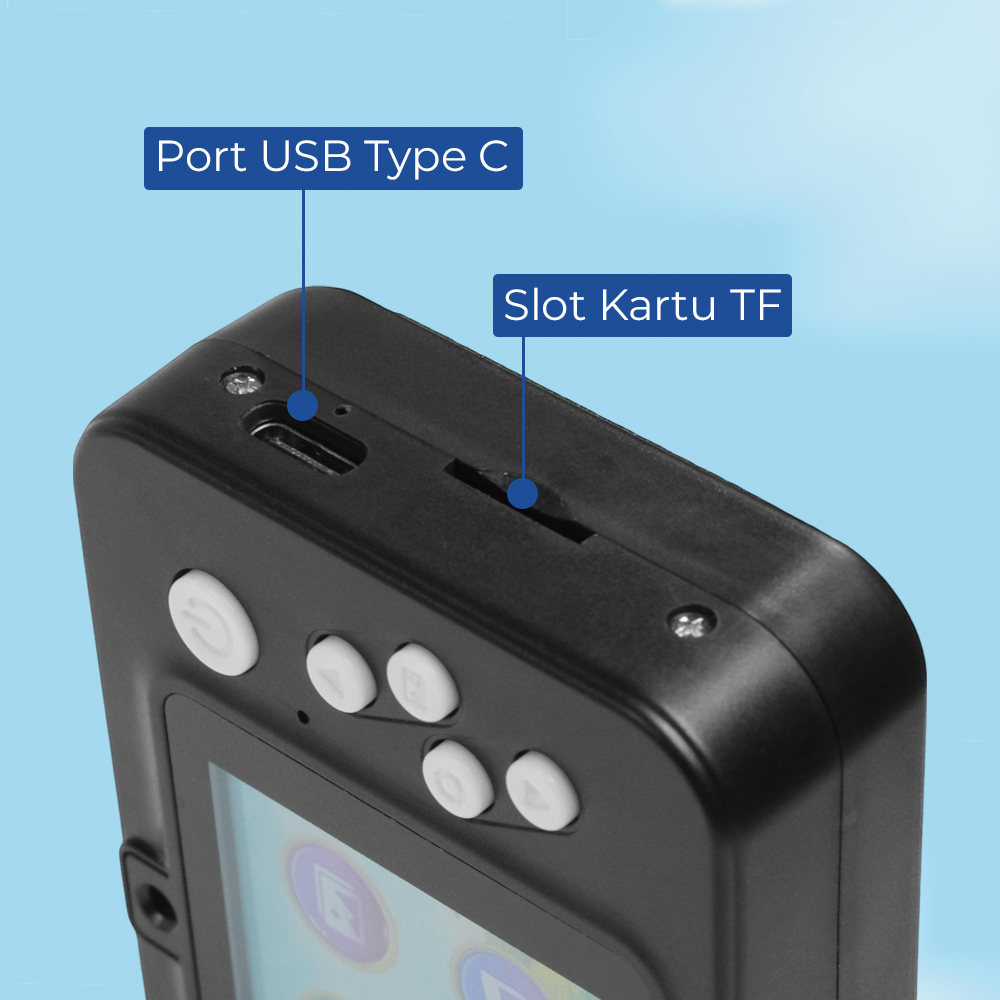 DIXSG Digital Dual Camera Kamera Travel 4K HD 8X Zoom 48MP - C1