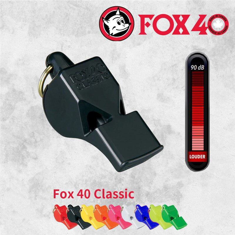 FOX40 Classic Whistle Peluit dengan Lanyard - CMG04