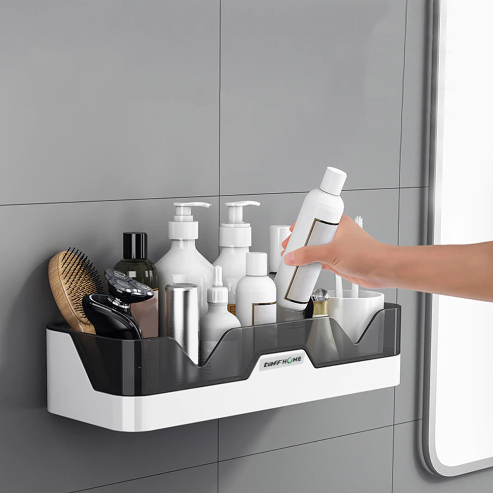 TaffHOME Rak Gantung Kamar Mandi Organizer Storage Rack - 1P