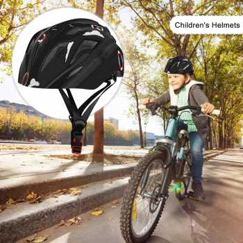 BIKEBOY Helm Sepeda Anak Scooter Bicycle Helmet with Tail Light - K10