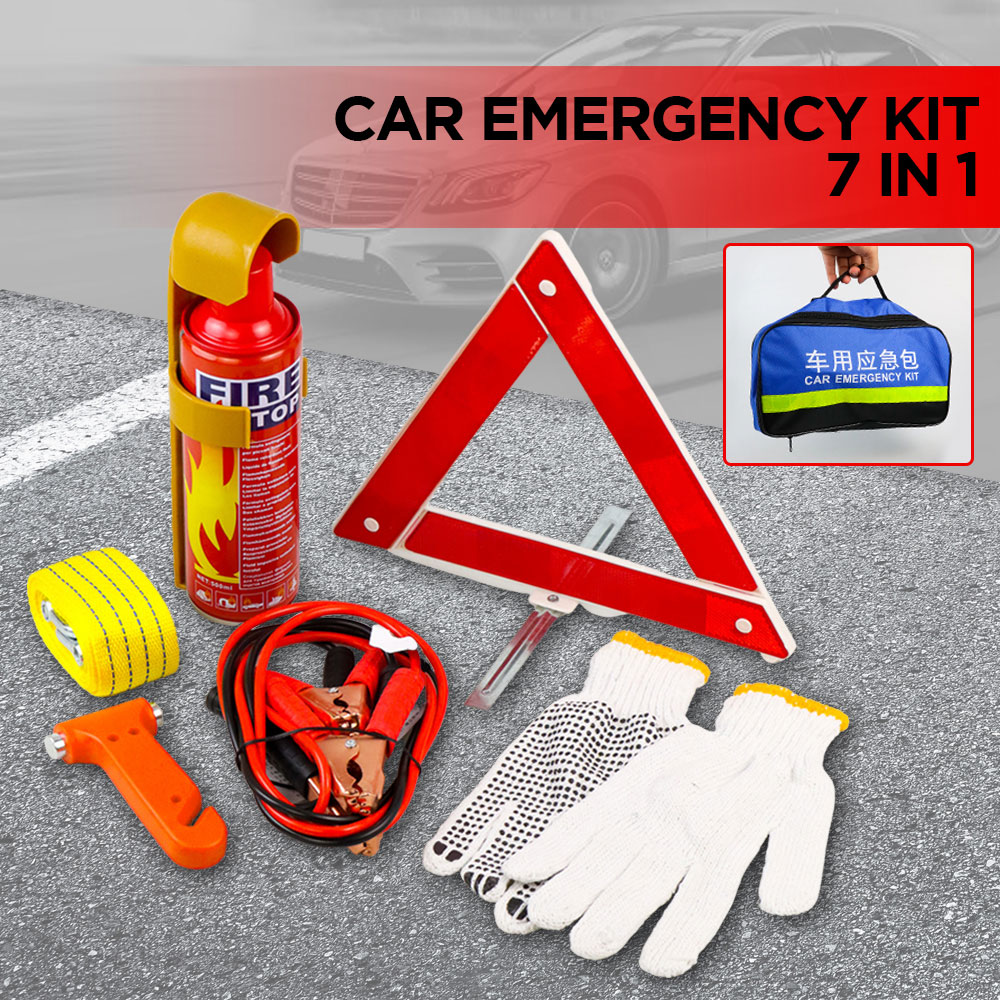 Car Emergency Kit Keselamatan Mobil 7 in 1 - SM-849