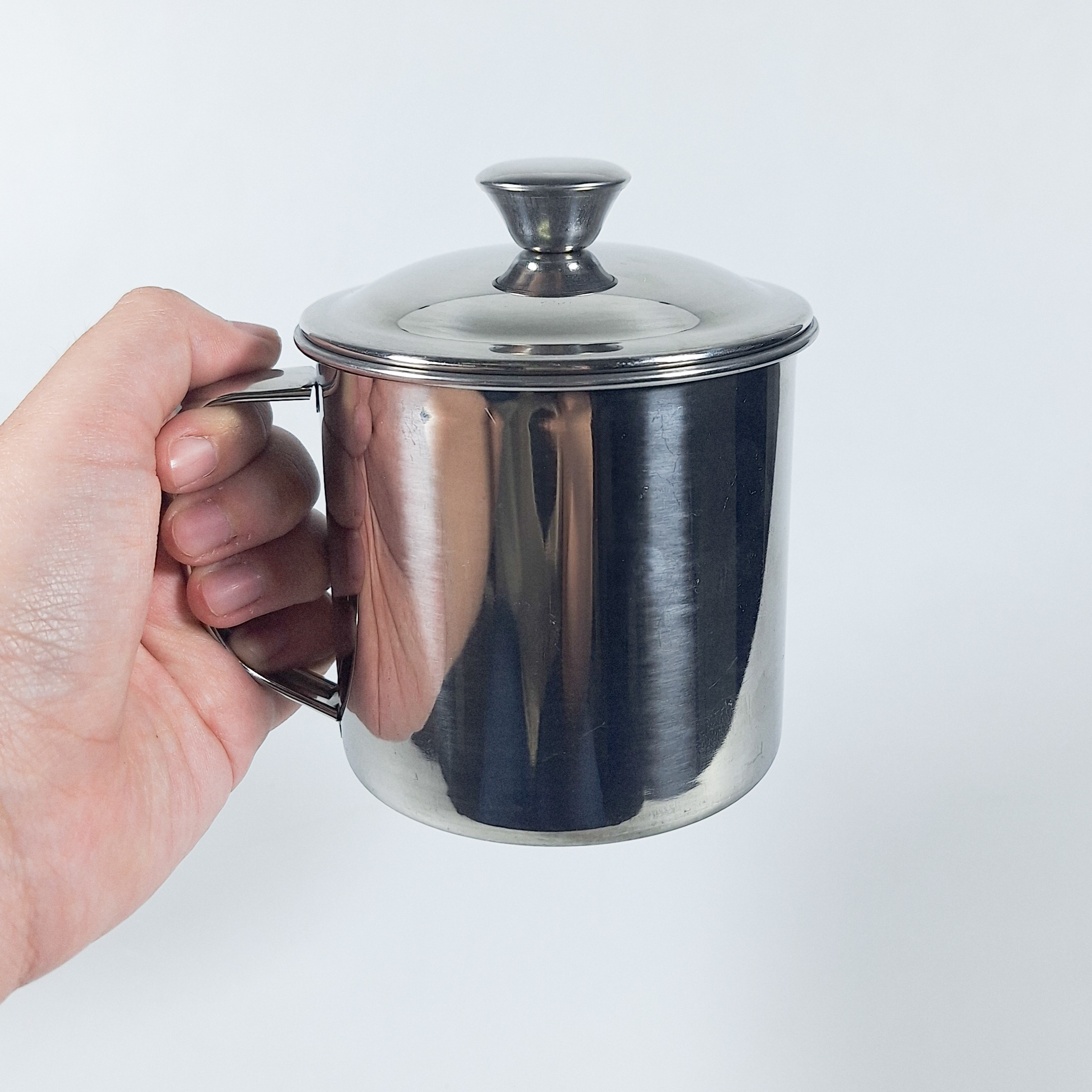 Youqigang Cangkir Kopi Stainless Steel dengan Tutup Coffee Mug 450ml - B45