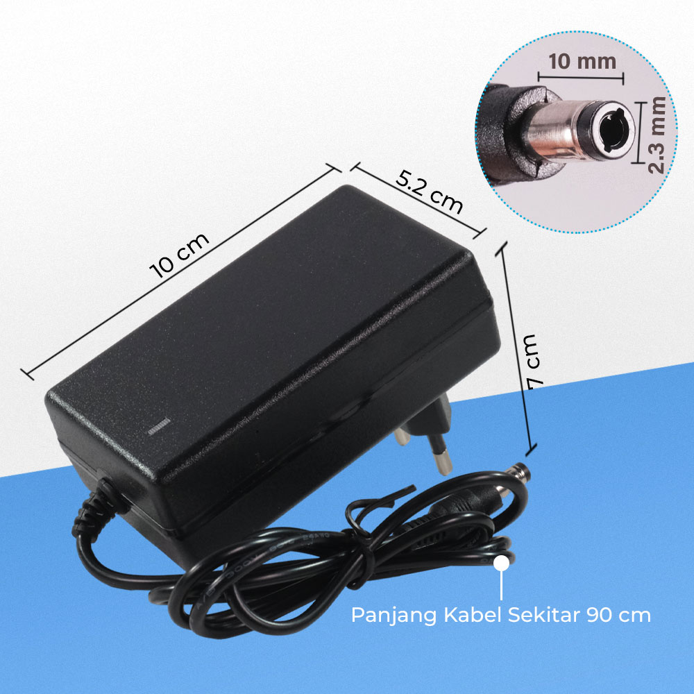 Deek-Robot Adaptor Power Supply Converter AC to DC 24V 2A LED Strip - 2420-EU