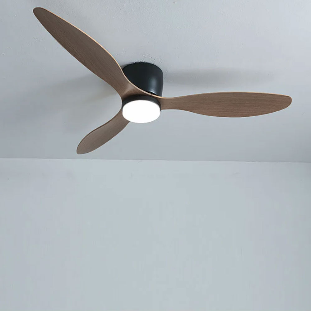 SOVE Kipas Angin Gantung Lampu LED Tri Color with Remote 52 Inch - IR218