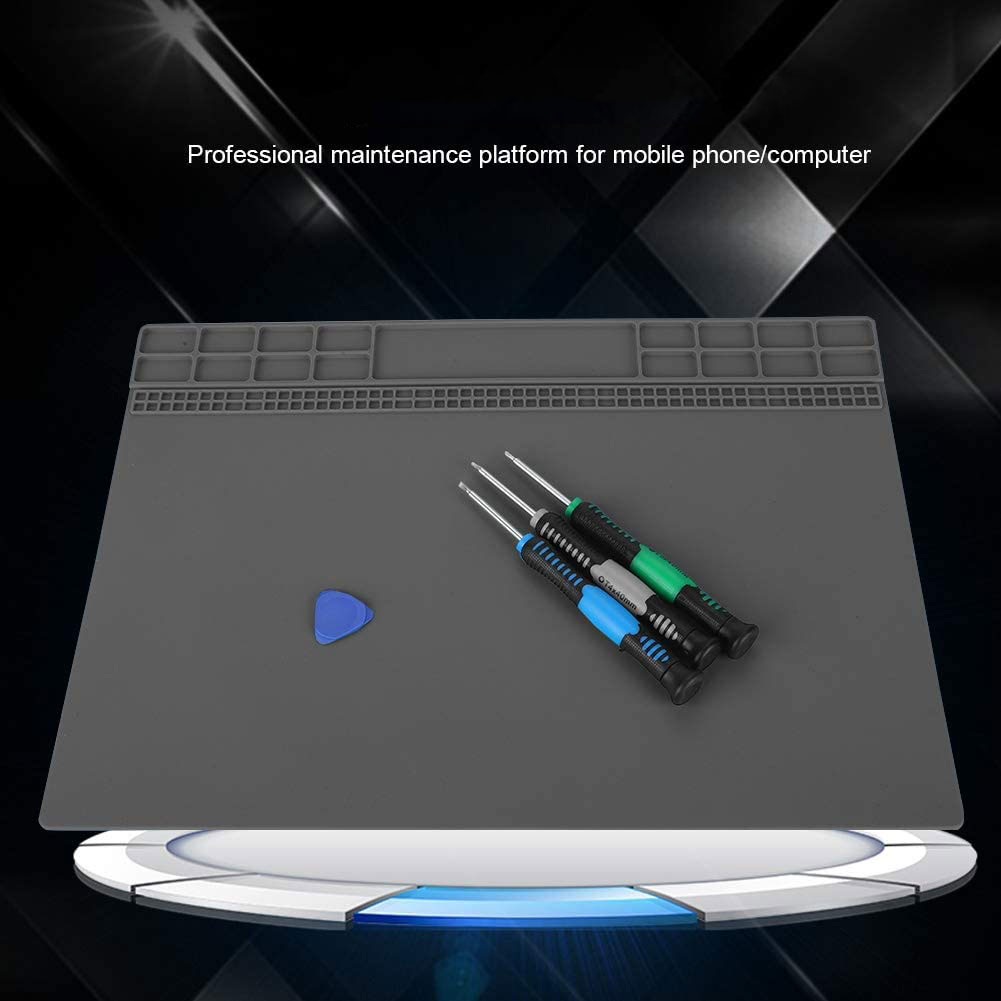 Lazme Alas Matras Solder Silikon Soldering Mat Heat Resistant - BES-35