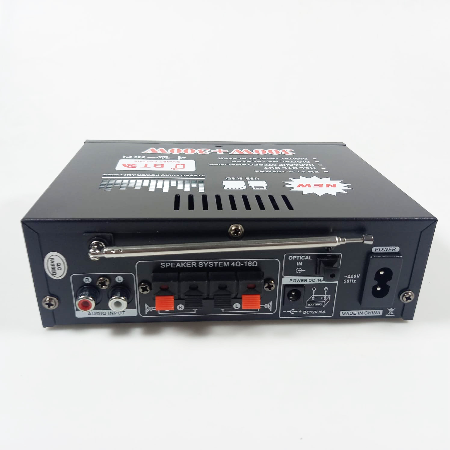 Nobsound Audio Amplifier Bluetooth 5.0 HiFi 2 Channel Output - BT-298 Pro