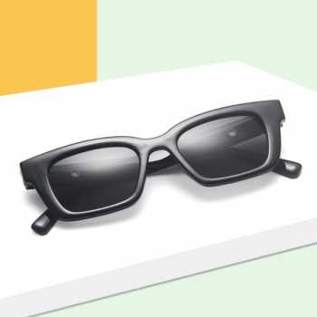 Jual kacamata hitam wanita small square frame trendy sunglasses