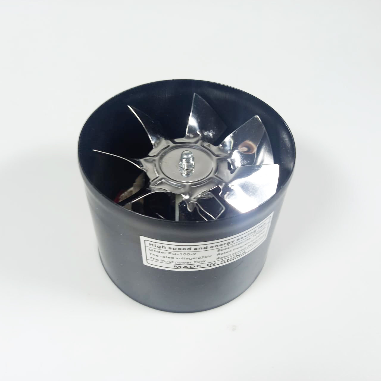 EXHI Exhaust Fan Kitchen Kipas Pembuangan Asap Dapur 20W Steel Copper - EXH01