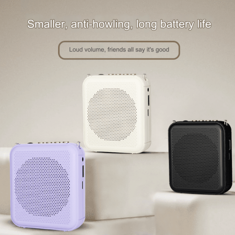 Proms Penguat Suara Mini Megaphone Active Speaker Tourguide Bluetooth - S62
