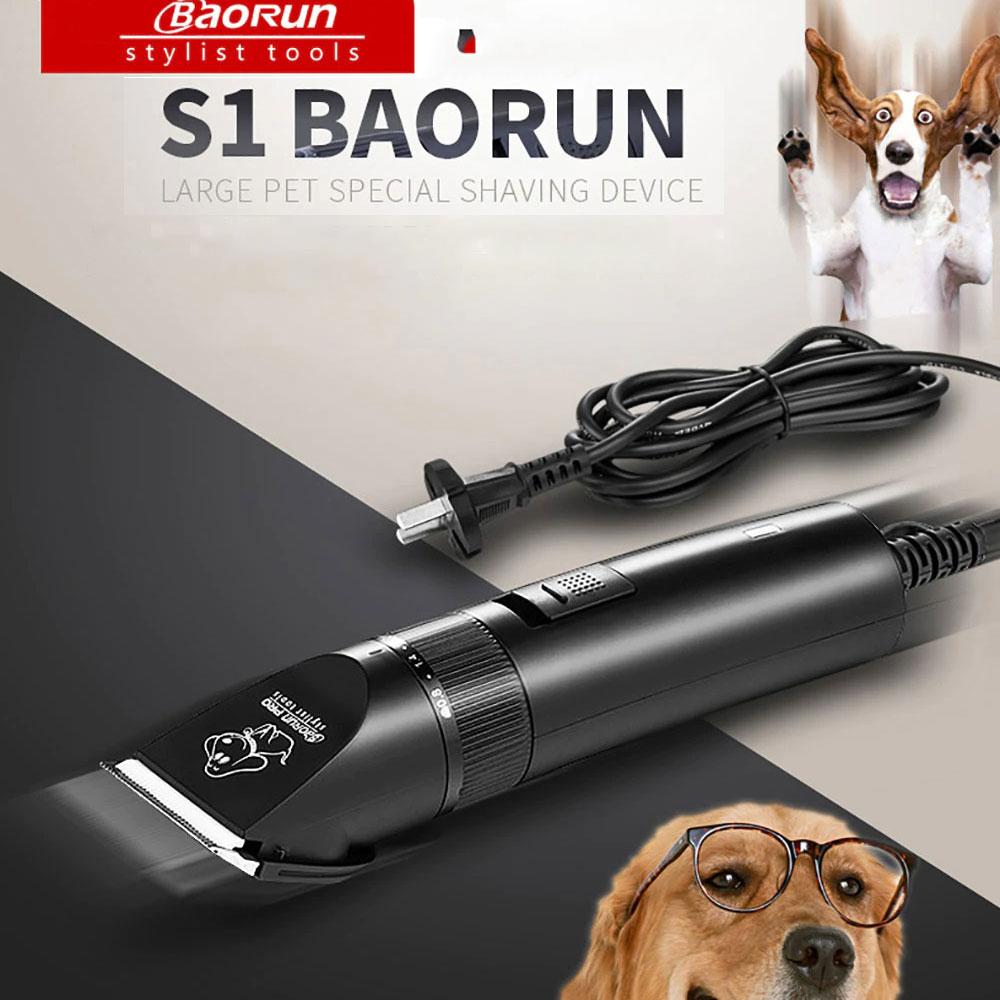 BaoRun PRO Alat Cukur Bulu Binatang Electric Pet Dog Hair Clipper - S1