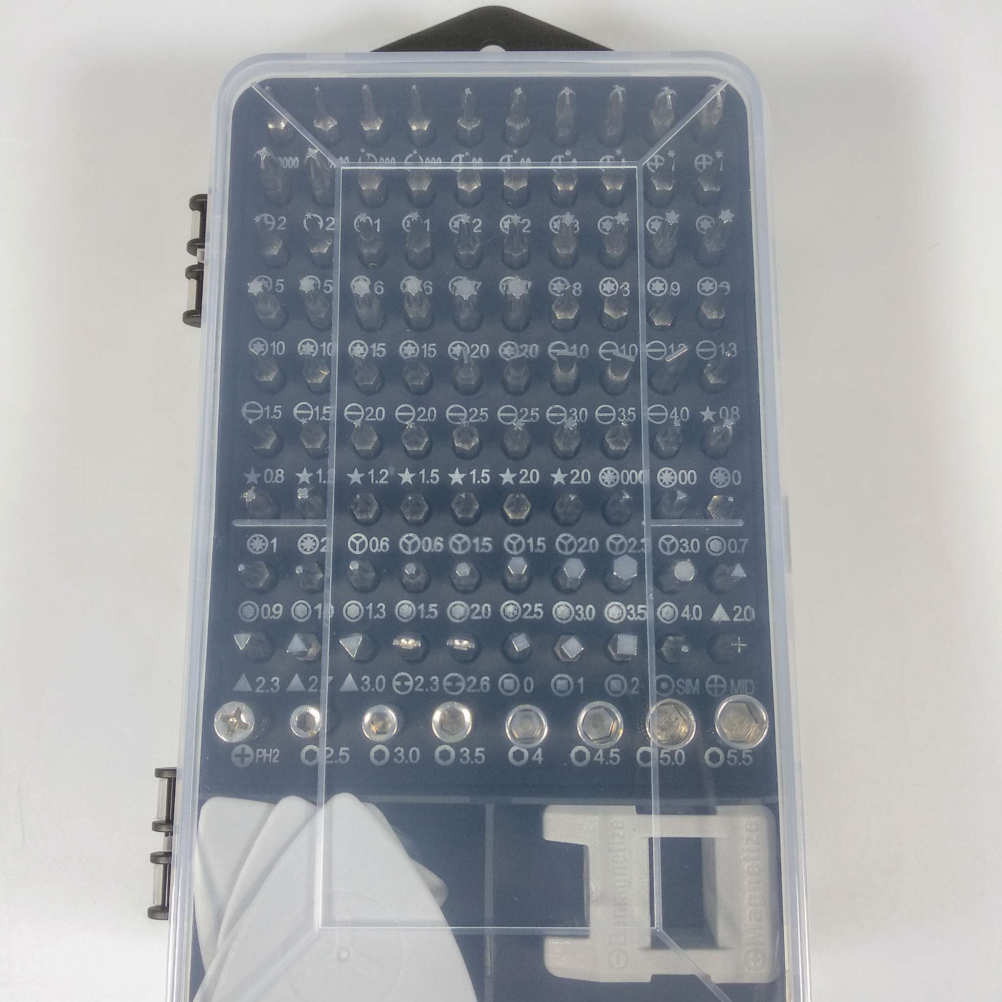 Taffware 117in1 Screwdriver Set Reparasi Smartphone Laptop Precision - 10817