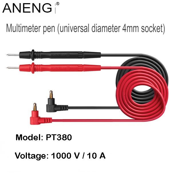 ANENG Kabel Digital Multimeter Tespen Silicone Rubber Wire 10A 1000V - PT830