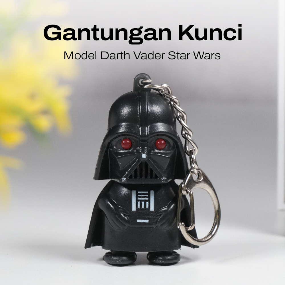 Gantungan Kunci Sound LED Model Darth Vader Star Wars - BS-050