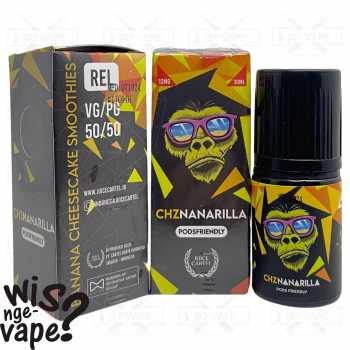 CHZNANARILLA 30ML - PODS FRIENDLY PREMIUM LIQUID BY JUICE CARTEL