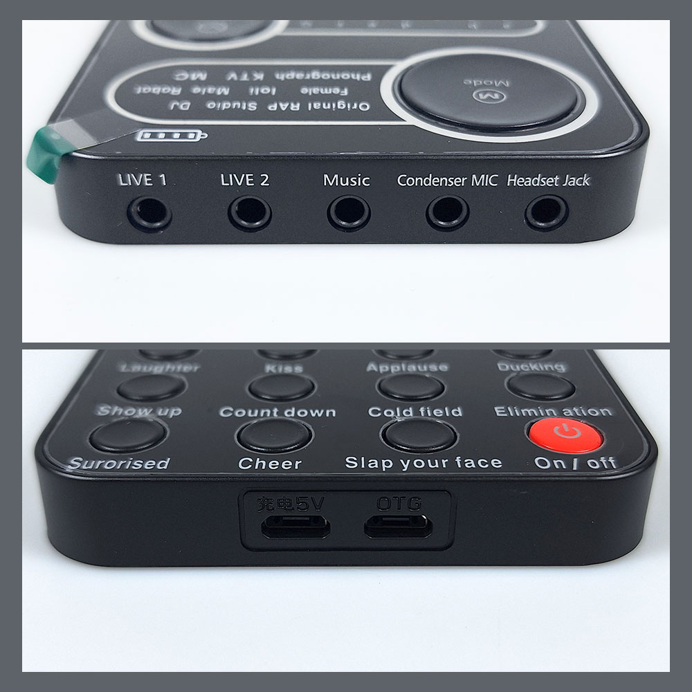 Myazs Voice Changer Sound Effect Live Portable Alat Perubah Suara - K9