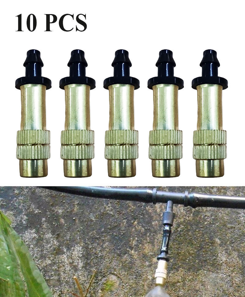 VanKood Nozzle Sprinkler Water Mist 1 Hole Irigasi Air Taman 10PCS - HW810