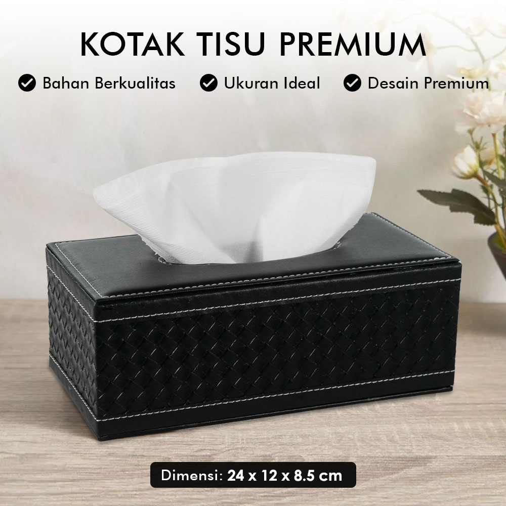 YANZ Kotak Tisu Premium Kulit Sintetis Tissue Box - ZJ70