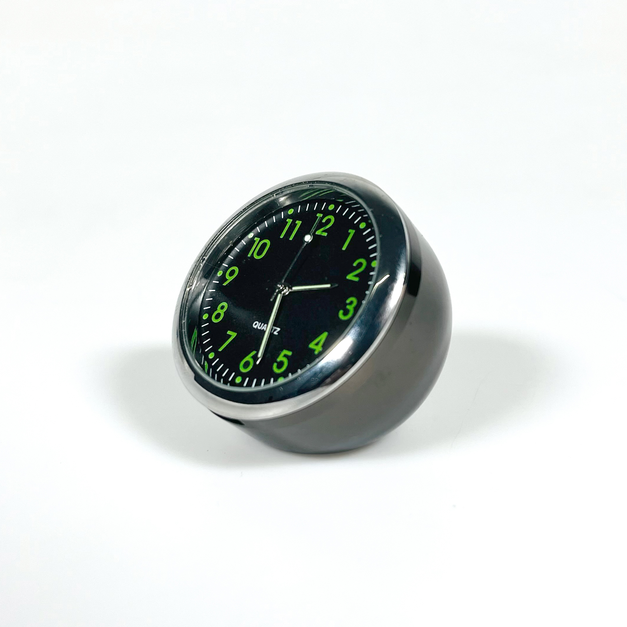 Dekorasi Mobil Jam Mini Quartz Clock Luminous Glow in The Dark - K01