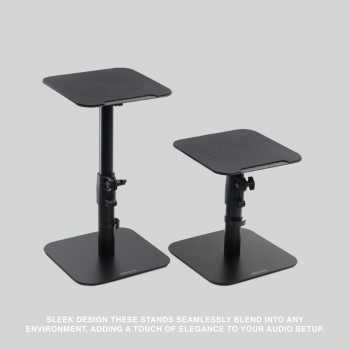 Rexus Desktop Speaker Stand RSA-01 / Tilt Mechanism & Anti Slip Pad