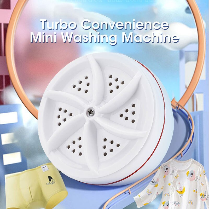HOMGEEK Mesin Cuci Mini Portable Washing Machine - HG561