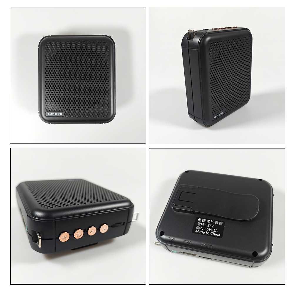 Proms Penguat Suara Mini Megaphone Active Speaker Tourguide Bluetooth - S62