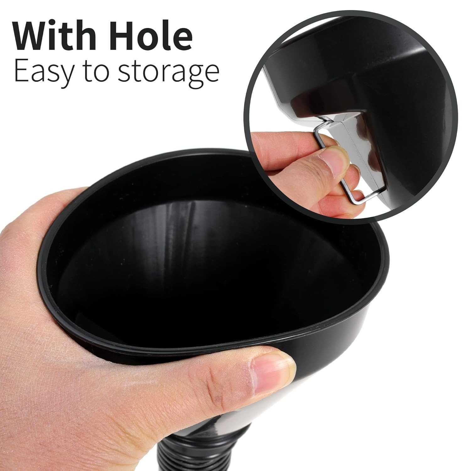OTOHEROES Corong Oli Bensin Minyak Motor Mobil Wide Flexible Funnel - FL38 - Gambar 3