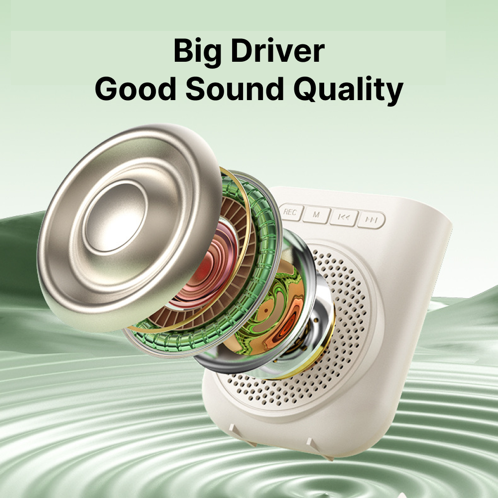 Proms Speaker Pinggang Tourguide Microphone Amplifier Bluetooth - H5