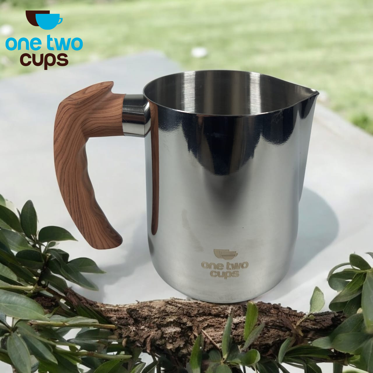 One Two Cups Gelas Susu Milk Jug Latte Art Stainless Steel 600ml - DRH600