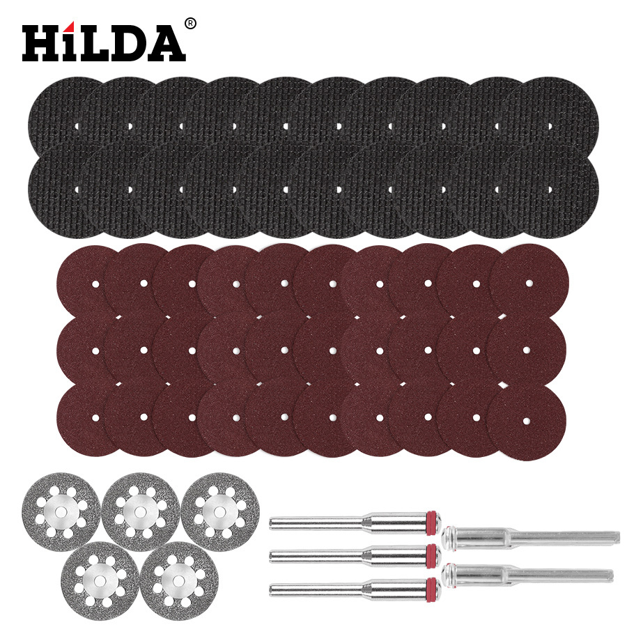 HILDA Kepala Gerinda Diamond Cutting Blade Drill 60 PCS - KSDMPJ-116