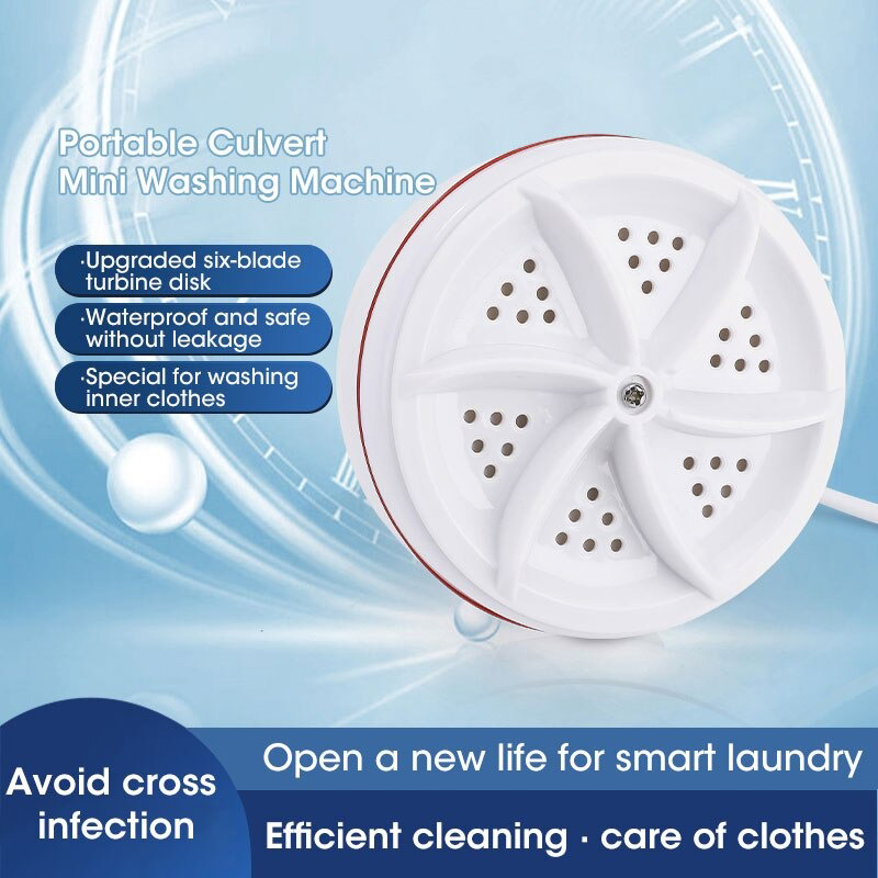 HOMGEEK Mesin Cuci Mini Portable Washing Machine - HG561