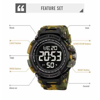 Jual SKMEI Jam Tangan Pria Digital Casual Sporty Watch
