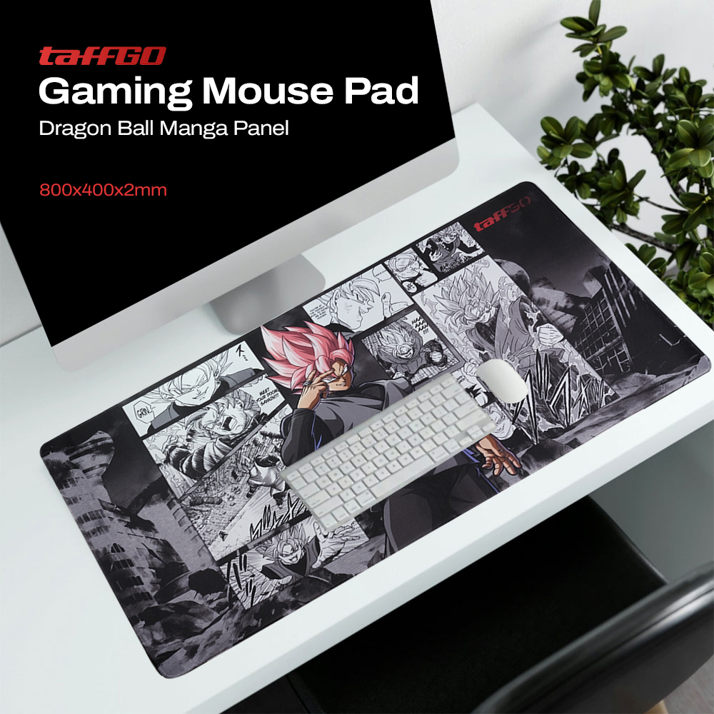 TaffGO Gaming Mouse Pad Dragon Ball Manga Panel 800x400x2mm - WXDBZ