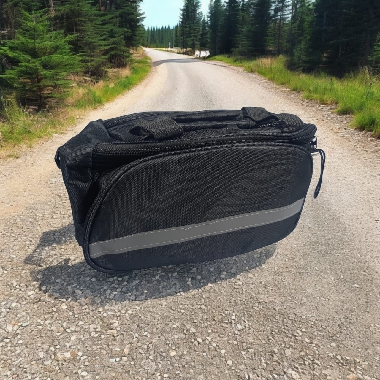 Tas Sepeda Bicycle Rear Carrier Bag 600D Polyester 8L - 14024