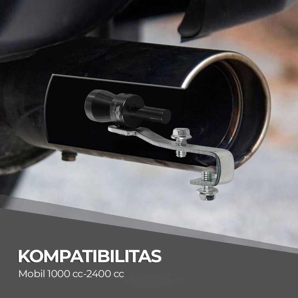 OTOHEROES Penyiul Turbo Palsu Knalpot Mobil Car Whistler 1000-2400cc - TUR007 - Gambar 3