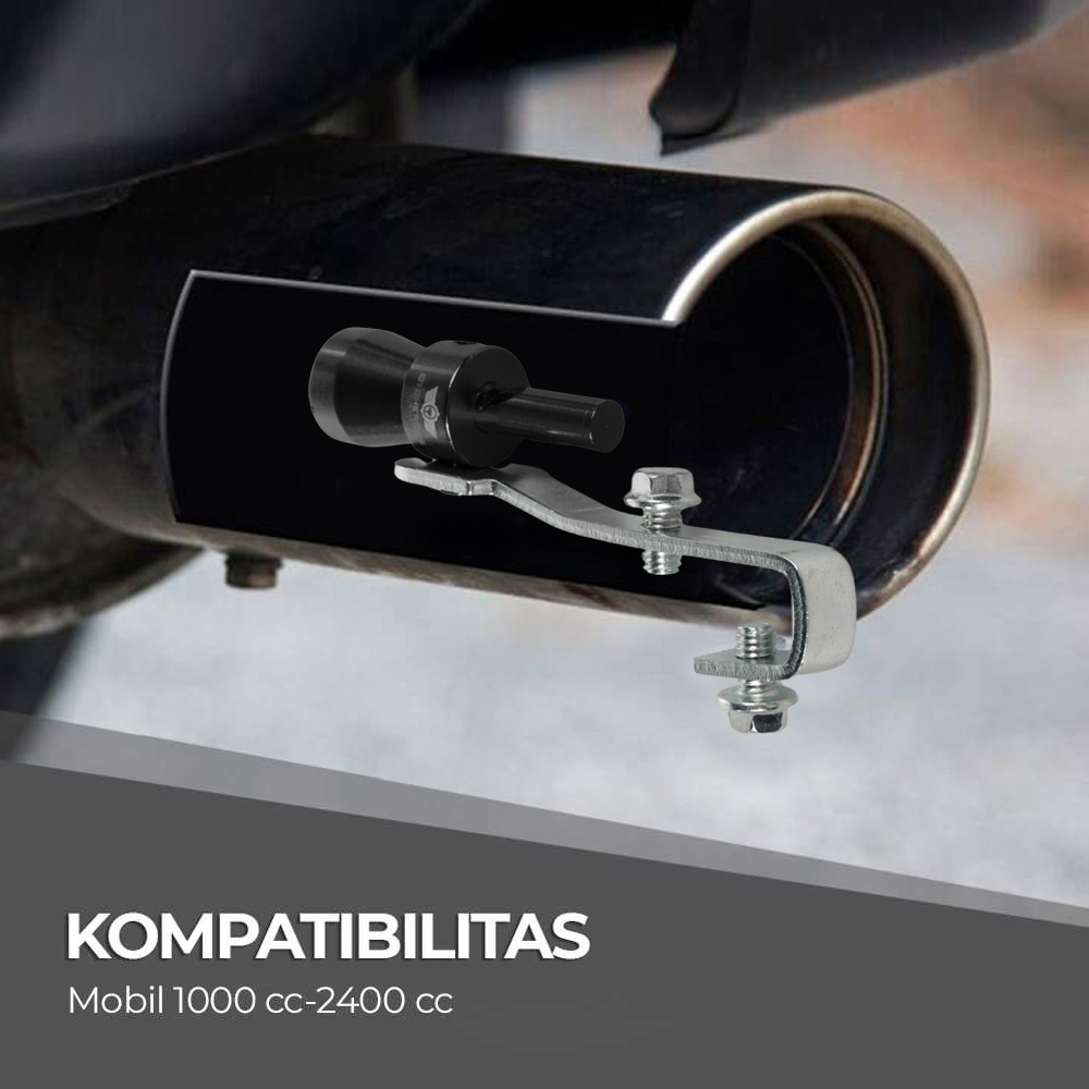 OTOHEROES Penyiul Turbo Palsu Knalpot Mobil Car Whistler 1000-2400cc - TUR007