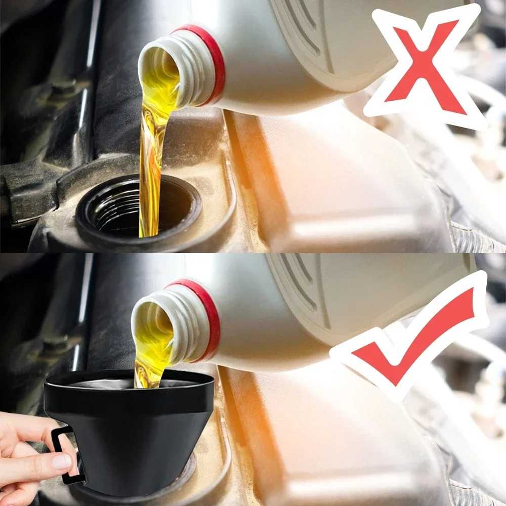 OTOHEROES Corong Oli Bensin Minyak Motor Mobil Wide Flexible Funnel - FL38 - Gambar 5