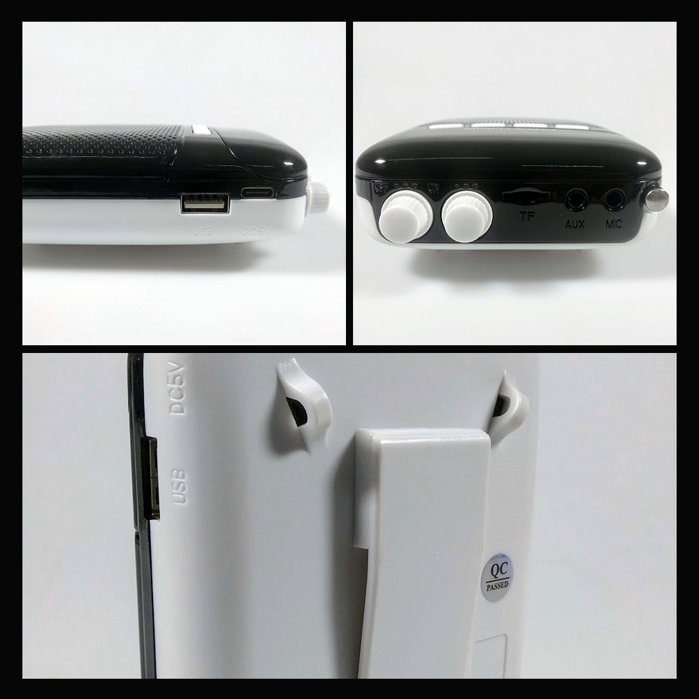 TaffSTUDIO Speaker Pinggang Microphone Bluetooth Amplifier Wireless - S26