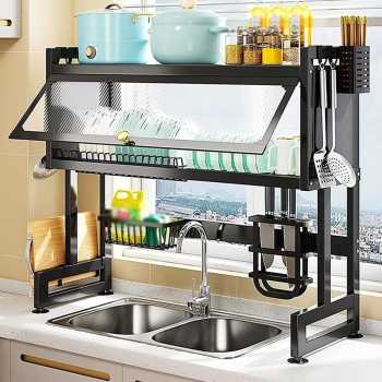 Jual Rak Pengering Piring Tingkat Rak Wastafel Sink Dish Rack
