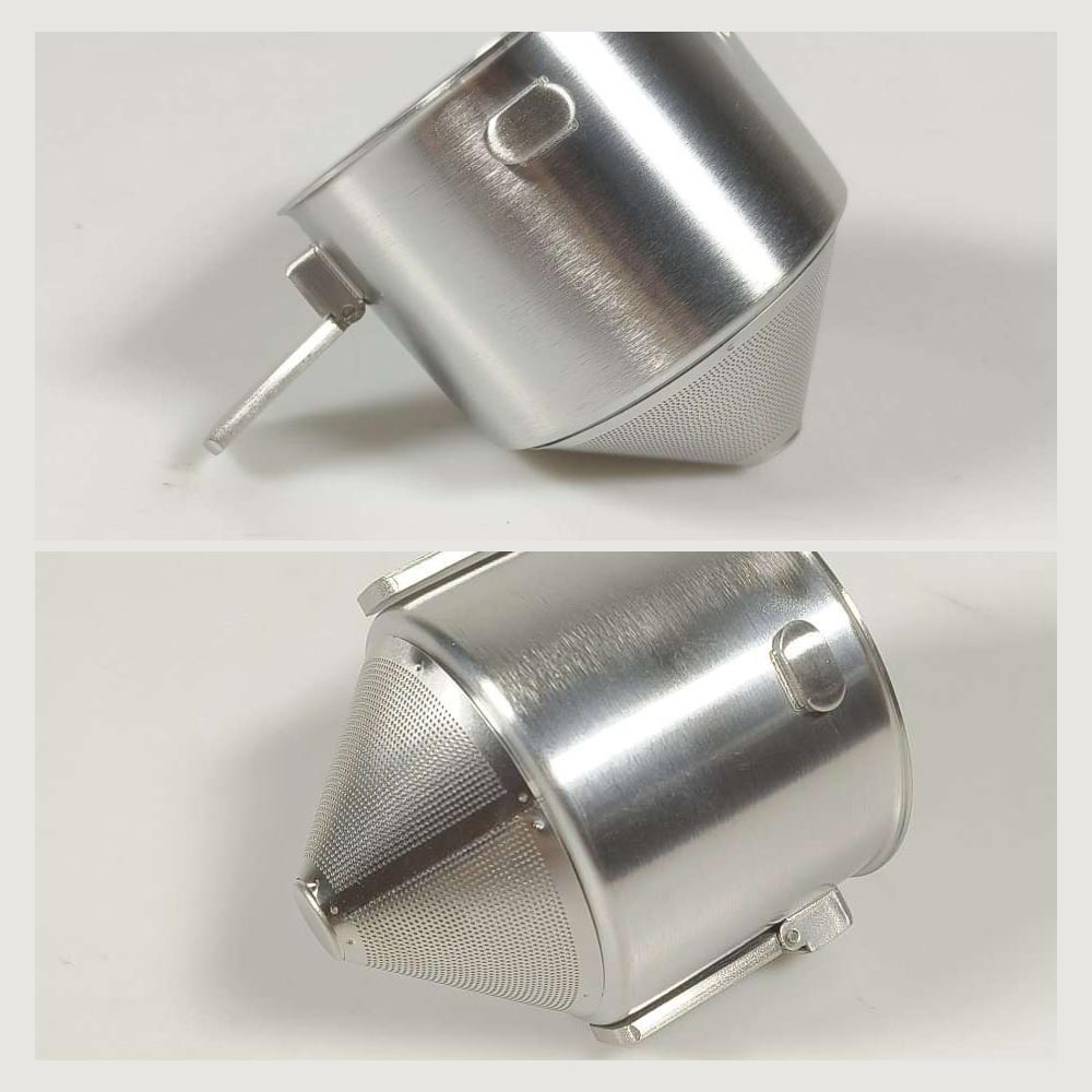 LAFILY Filter Penyaring Kopi Portable Cone Coffee Dripper Stainless - LF13
