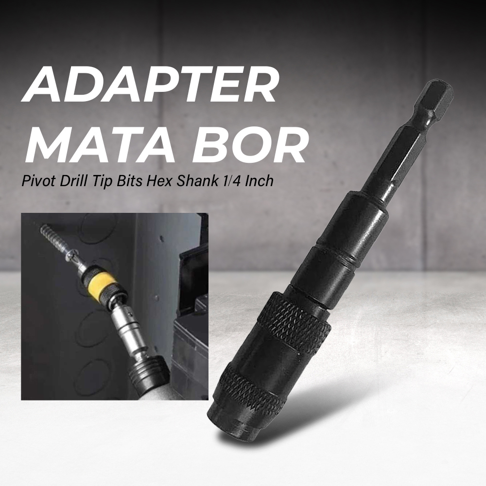 ISFRIDAY Mata Bor Adapter Extension Pivot Drill Tip Bits Hex Shank 1/4 - EL1425