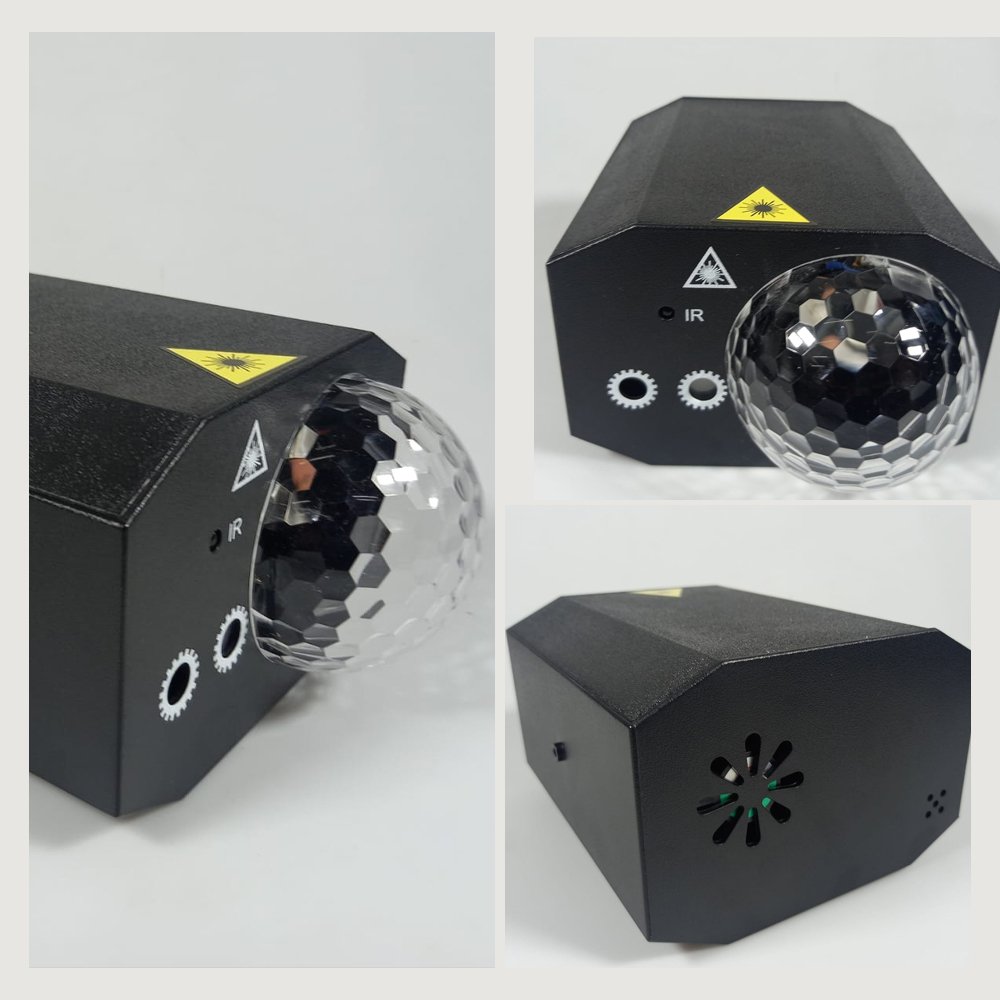 ALIEN Lampu Proyektor Disco 16 Patterns 240V 10W with Remote - TC-7007P