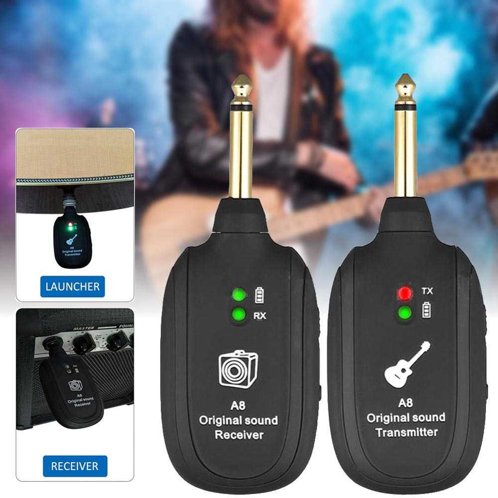 KEEP MOTION 2.4G Wireless System Gitar Transmitter Receiver - A8