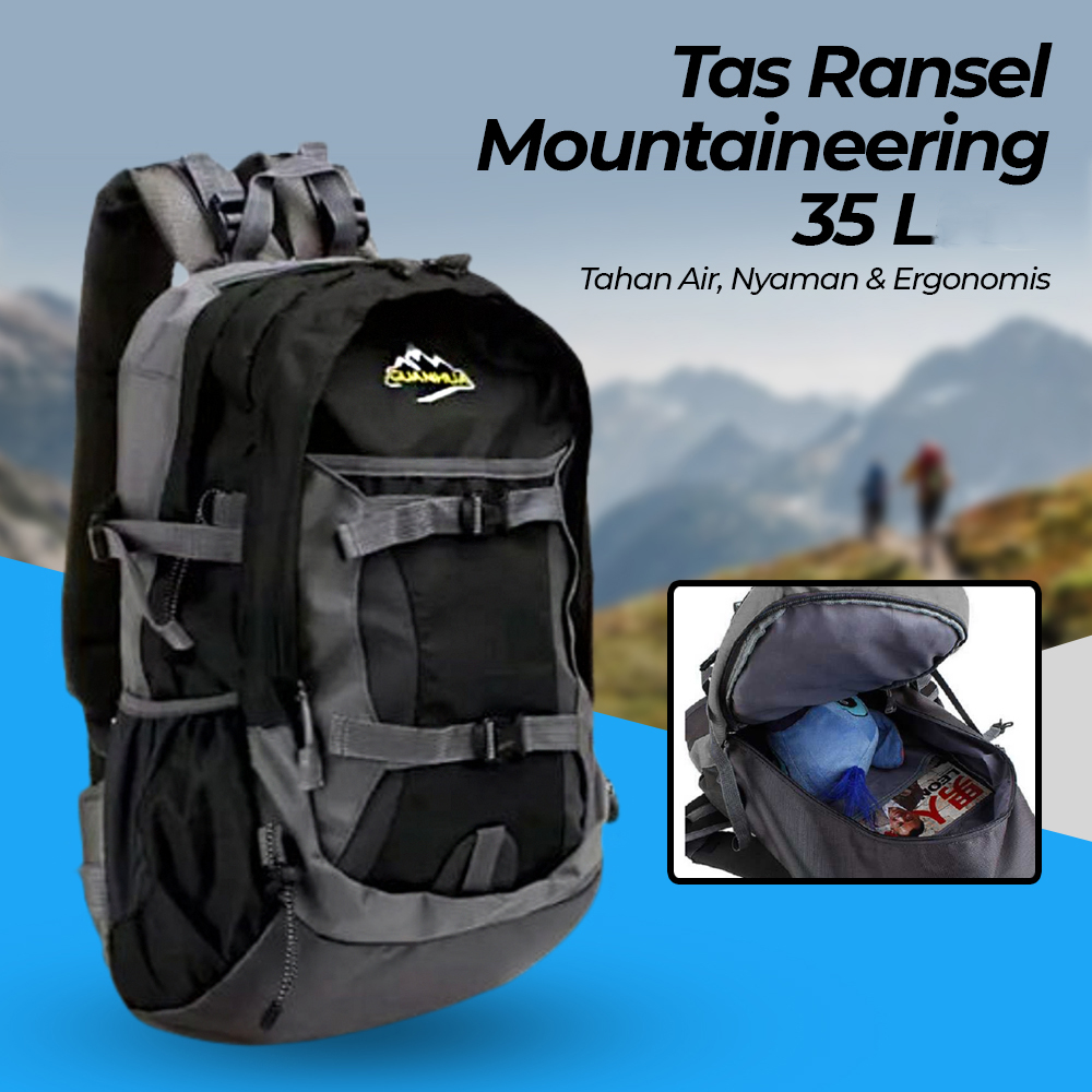 Guanhua Tas Ransel Gunung Mountaineering Backpack Outdoor 35 L - NH15Y001-Z