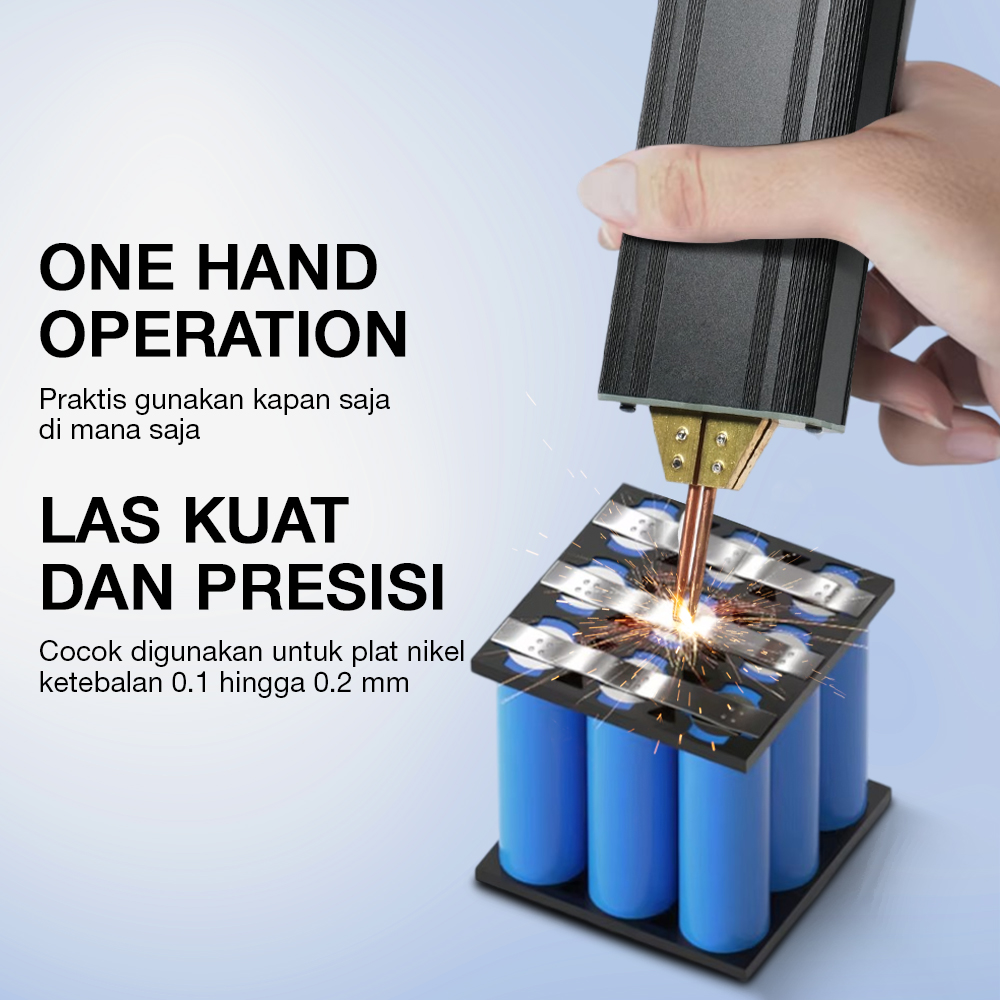 Punkis Mesin Las Genggam Portable Spot Welding Machine 5 Gear 5000mAh - Z682