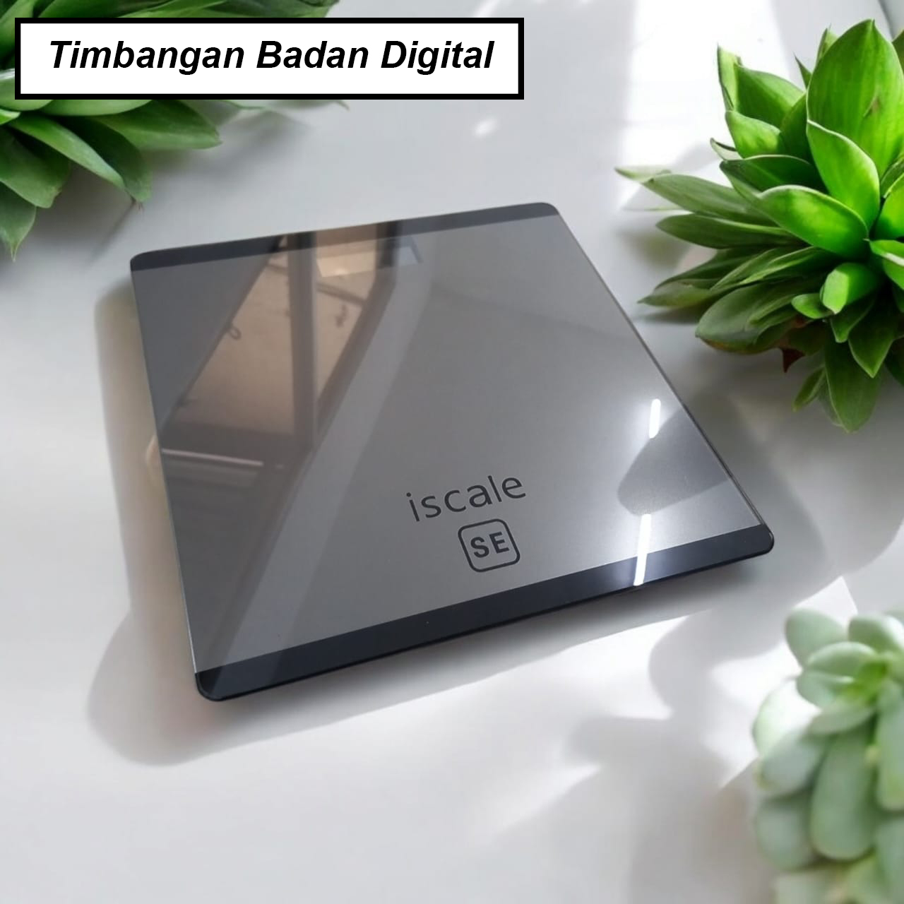 iScale Timbangan Badan Digital Scale Temperature Battery Version 180kg - SE
