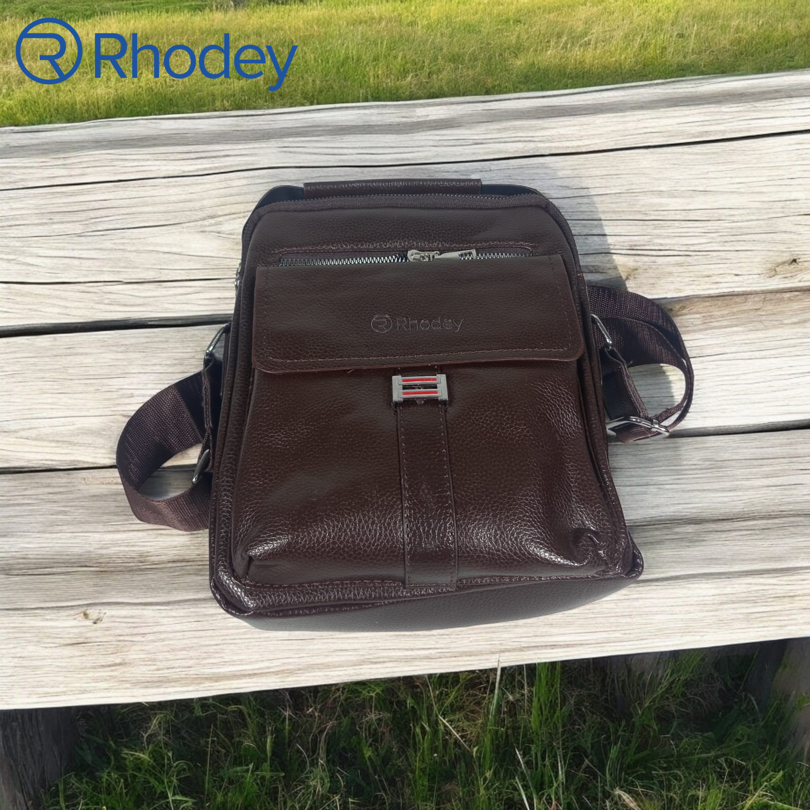 Rhodey Tas Selempang Pria Kulit Shoulder Bag Waterproof PU Leather - R20