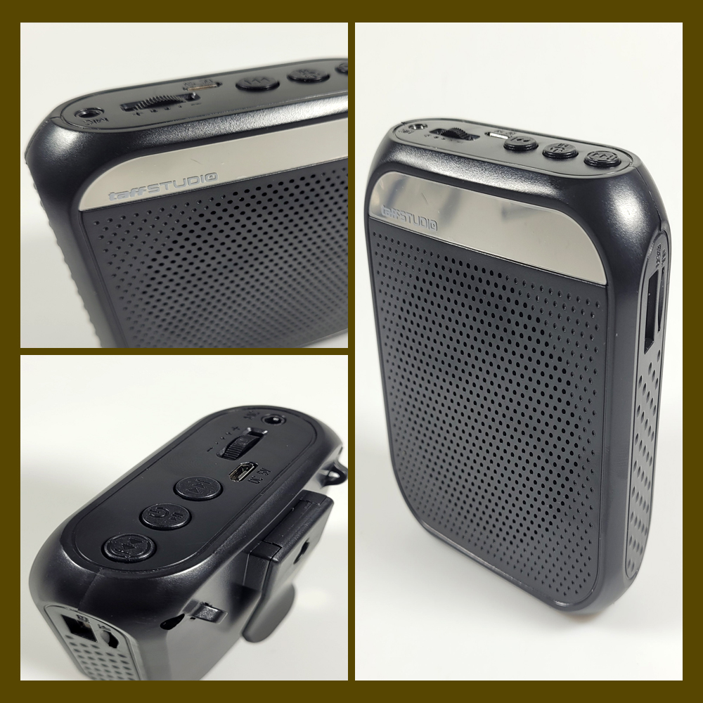 TaffSTUDIO Penguat Suara Active Speaker Megaphone Tourguide Amplifier - K6